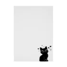 Mizuki・ASIA CATの黒猫ニャン・ポイント Stickable Poster