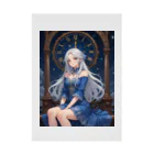 AI Fantasy Art ShopのPrincess transcends time② Stickable Poster