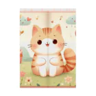 Rパンダ屋の「可愛い猫」グッズ Stickable Poster