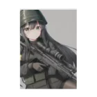 irwin00の戦う乙女シリーズ 黒瀬 かなた Stickable Poster