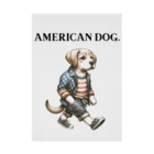 AMERICAN DOG.のAMERICAN DOG. Stickable Poster