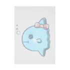 なんか性格良さげな生き物たちのぷくぷくマンボウちゃん Stickable Poster