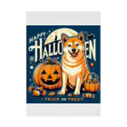 Naoki21のDOG x HALLOWEEN 03🟦(濃色用) Stickable Poster