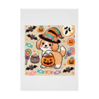 あとりえmignonのハロウィンドッグ Stickable Poster