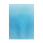 zono-on shop☆の light blue Stickable Poster