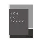 lynxの404 not found 吸着ポスター