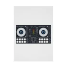 kimchinのシンプルなDJコントローラーのイラストです! Stickable Poster