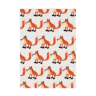 Tania NobukovskiのKITSUNE PATTERN Stickable Poster