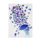 AURA_HYSTERICAのSingin' in the Rain Stickable Poster