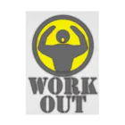 AURA_HYSTERICAのWorkout Stickable Poster