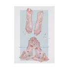 烏帽子 眇眼のanyo candle Stickable Poster