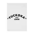 Lil'Tyler's Clothing.の「FUCKOKA 092 CREW」 Stickable Poster