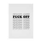 NIPPON DESIGNのFUCK OFF Stickable Poster