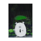 BabyShu shopの雨もしたたるハム Stickable Poster