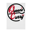 Queen'sCurry　クイーンズカレ－のQueensCurry 吸着ポスター