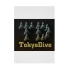 Tokyo Dive ⅡのTokyoDive2ブラックボックスロゴ Stickable Poster