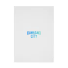 JIMOTOE Wear Local Japanの川崎市 KAWASAKI CITY Stickable Poster