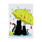 カメレオン ～Chameleon～の猫の雨宿り 吸着ポスター