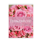 マシュマロネザーのふらんのお店のFlowerRose 吸着ポスター