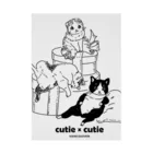 Cutie x Cutie Vancouverのバンクーバーの猫たち 吸着ポスター