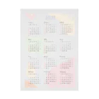 【TenSen】SHOPの2021カレンダー 吸着ポスター