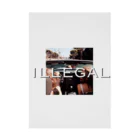 illegalのillegal 吸着ポスター