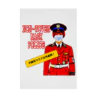ichiyac designの不織布マスク警察 Stickable Poster