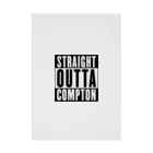 DRIPPEDのSTRAIGHT OUTTA COMPTON- ストレイト・アウタ・コンプトン- 吸着ポスター