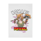 POP'N ROLLのkomaru×pop'n rollコラボ Stickable Poster