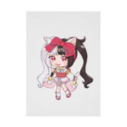 asuma_tetoのにゃんだふるっ！グッズ Stickable Poster