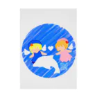 優月 のあ (YouTube 動画 アップ中) ♧の空と海 Stickable Poster