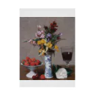 世界の絵画アートグッズのアンリ・ファンタン＝ラトゥール 《婚約の花束》 吸着ポスター