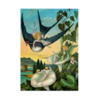 世界の絵画アートグッズのエレナー・ヴェア・ボイル 《おやゆび姫》 Stickable Poster