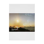 水彩屋のSunset Stickable Poster