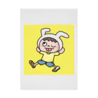 はんど部 by マイのうさぐるみくん Stickable Poster