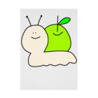 ゆるいもの倶楽部の🐌カタツムりんご🍏 Stickable Poster