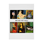 muchimuchi-coのWE ARE ART GIRLS Stickable Poster