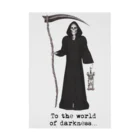 Darkness and individualityのThe Grim Reaper Stickable Poster