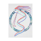 LalaHangeulのoarfish(リュウグウノツカイ)② Stickable Poster