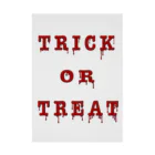 Planet EvansのBloody Trick or Treat Stickable Poster