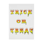 Planet EvansのCandy Cone Trick or Treat Stickable Poster