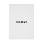 TOKYO LOGOSHOP 東京ロゴショップのBELIEVE-ビリーブ- 吸着ポスター