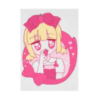 かわいいもののおみせ　いそぎんちゃくのいちごちゃん🍓 Stickable Poster