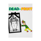 フルーツおじさんとっしーオリジナルグッズストアのDEAD or FRUIT 吸着ポスター