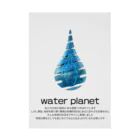 ナグラクラブ デザインのwater planet 吸着ポスター