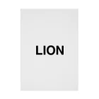 TOKYO LOGOSHOP 東京ロゴショップのLION-ライオン- 吸着ポスター
