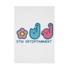 stm_entertainment_corpの架空ゲーム会社「STM Entertainment」ノベルティシリーズ 吸着ポスター