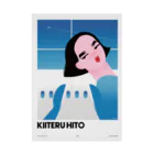 エムワイのKIITERU HITO Stickable Poster