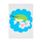 LalaHangeulの桜とメジロさん Stickable Poster