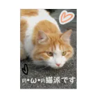 ルキちゃの猫派です グッズ Stickable Poster